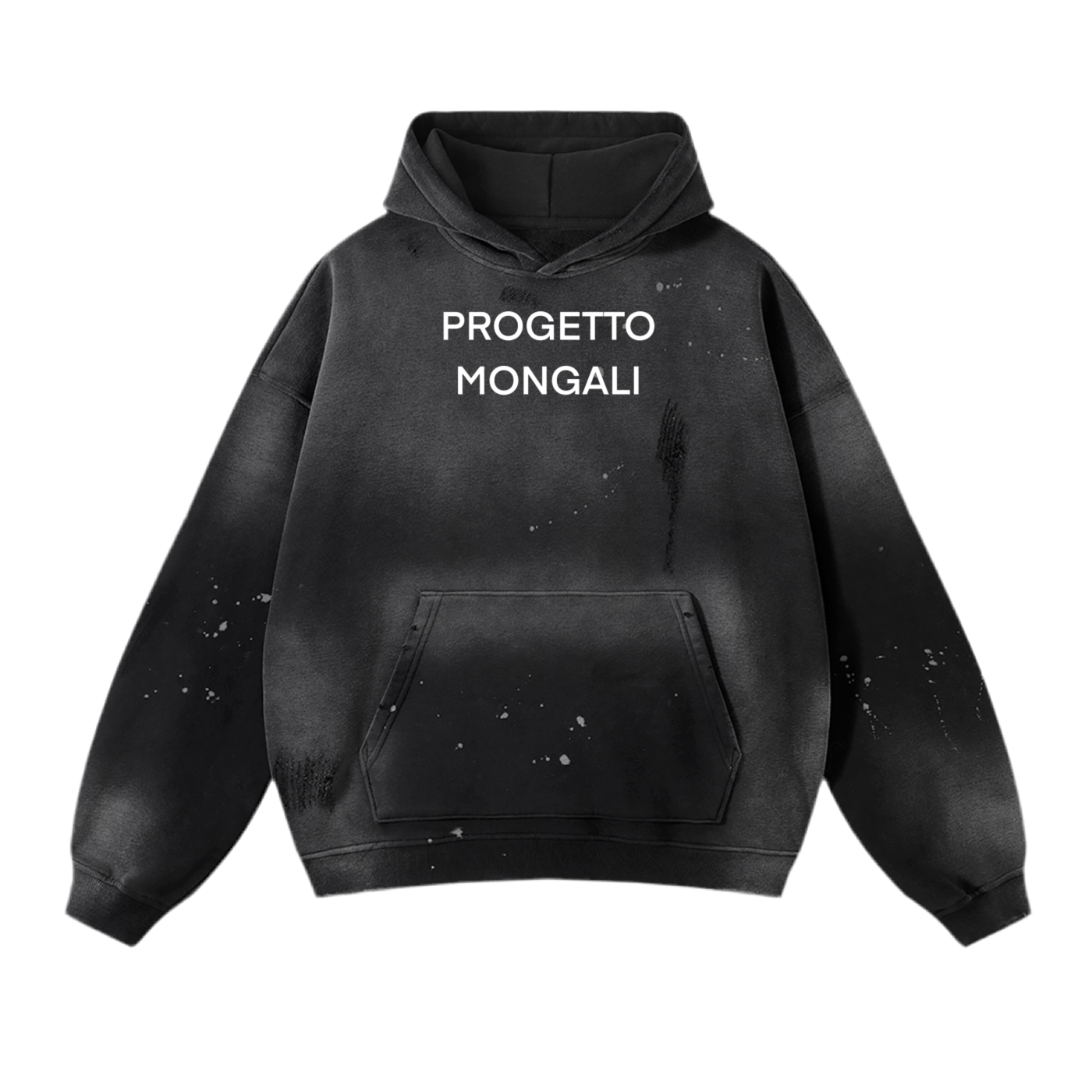 Mongali x Sakura distressed Hoodie