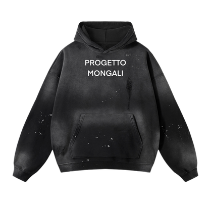 Mongali x Sakura distressed Hoodie