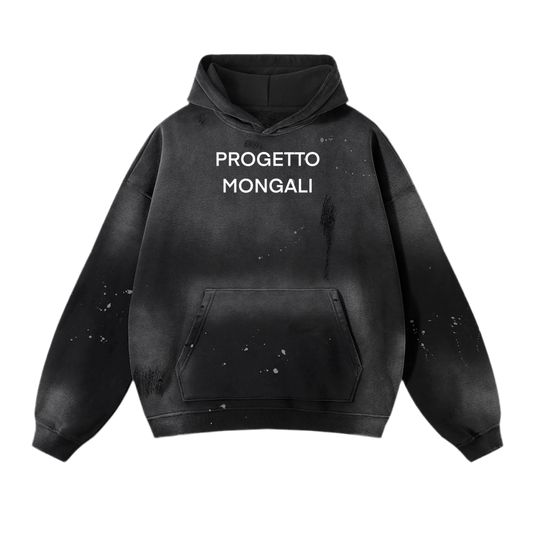 Mongali x Sakura distressed Hoodie