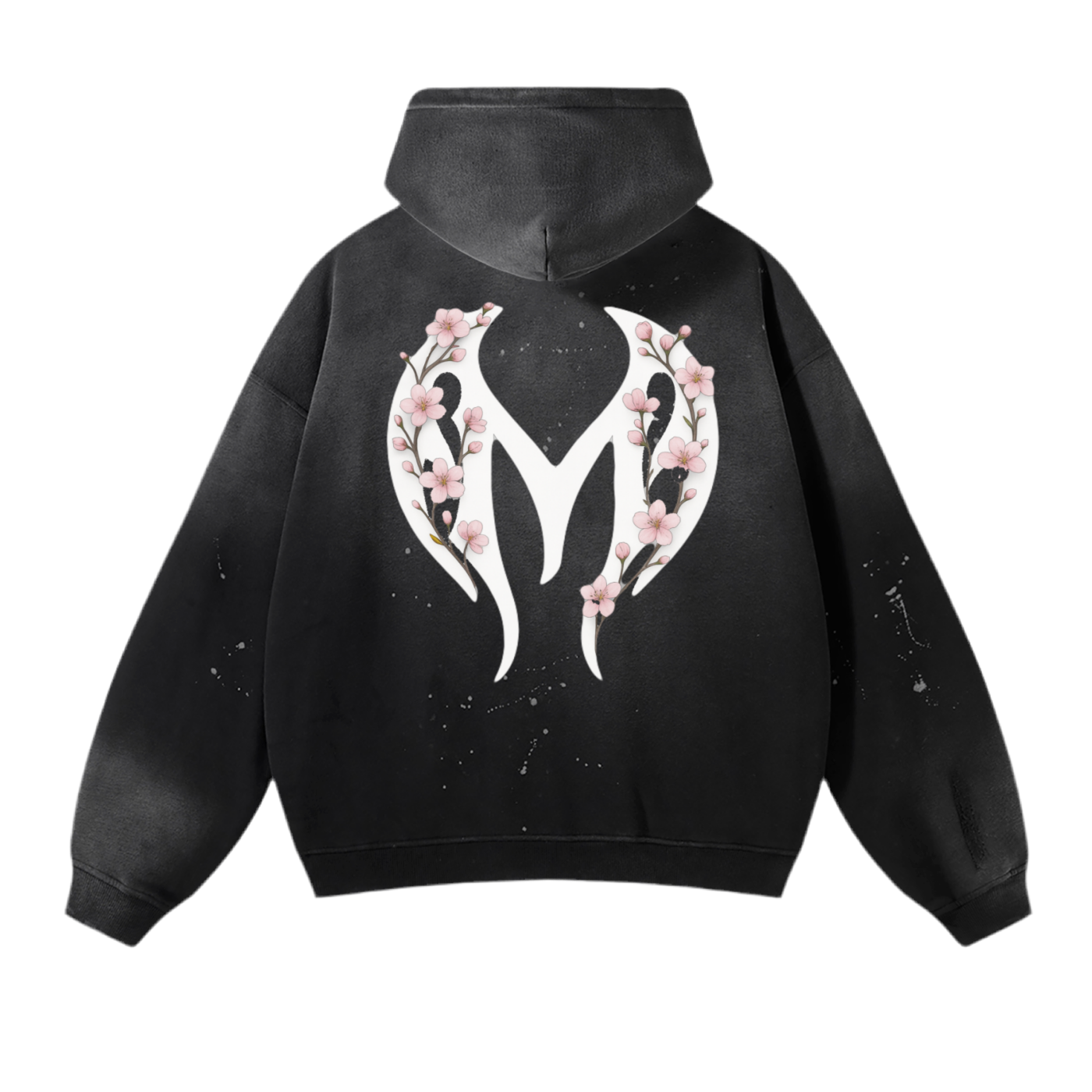 Mongali x Sakura distressed Hoodie